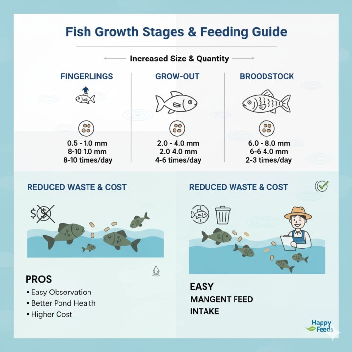 Fish Feeding Chart & Management