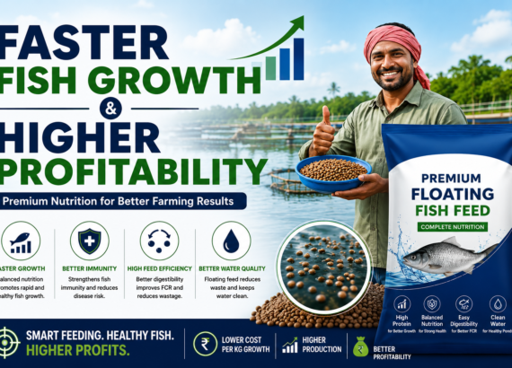 Premium Floating Fish Feed