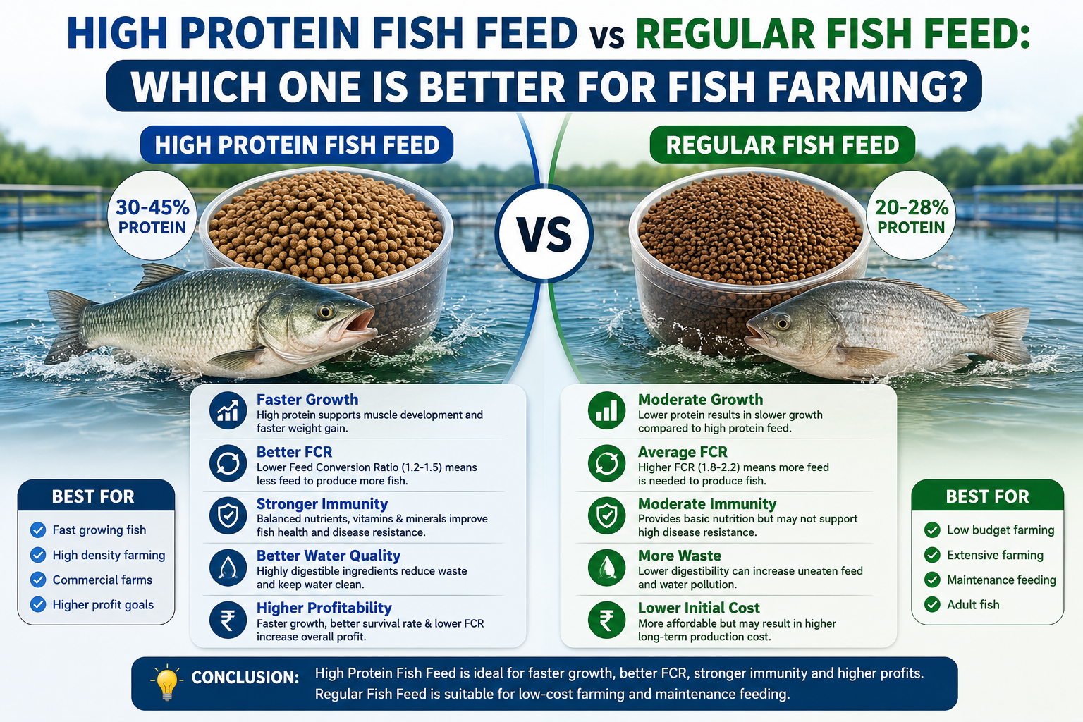 High Protein Fish Feed