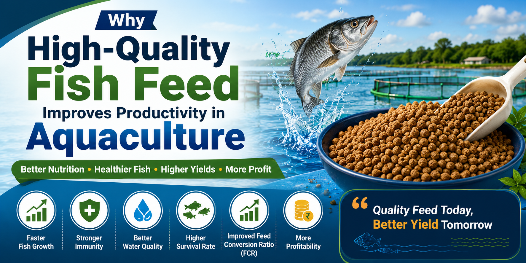 High-Quality Fish Feed