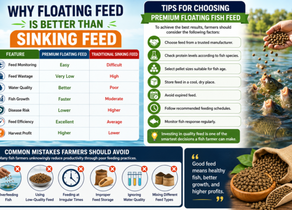 Premium Floating Fish Feed
